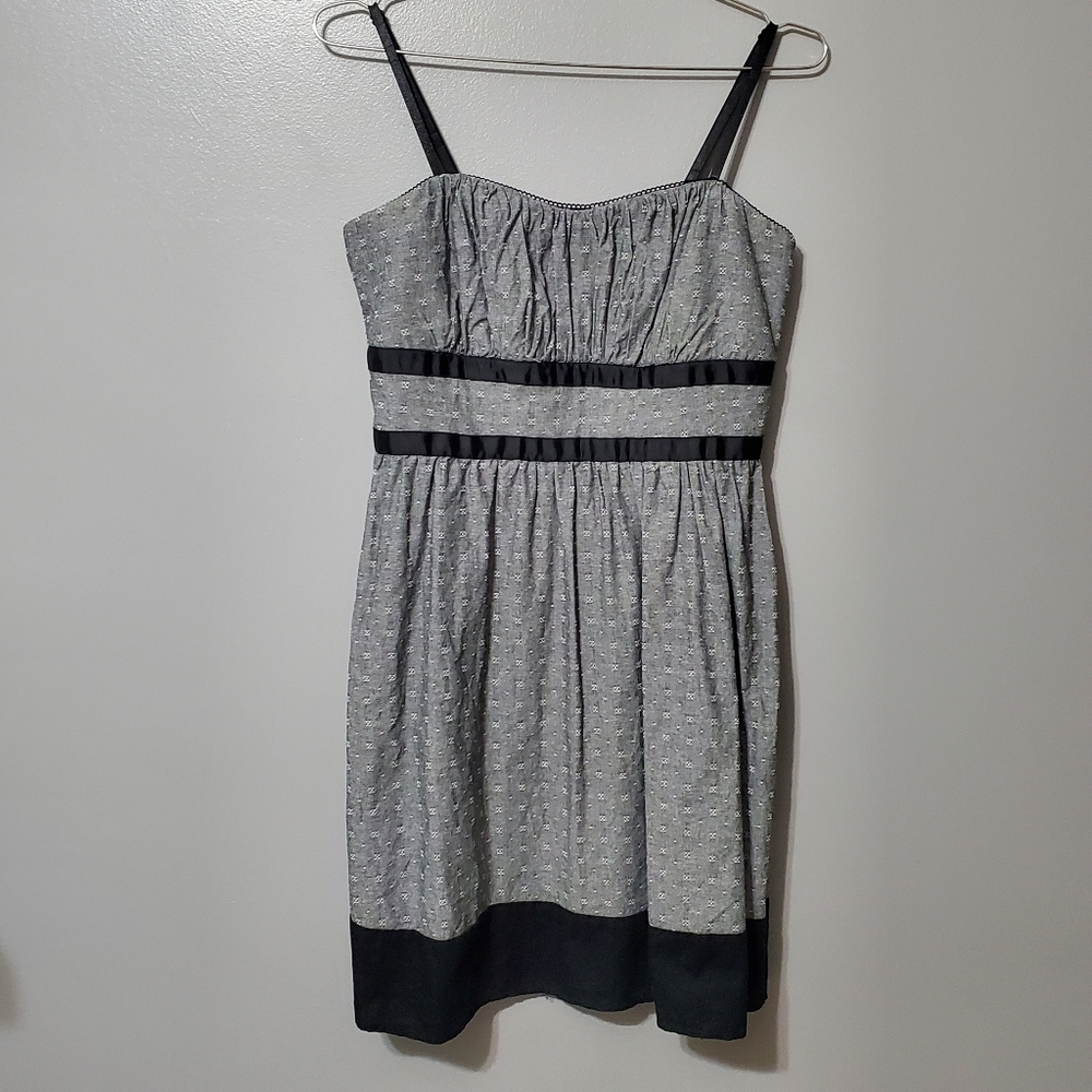 Maurices Gray and Black Mini Dress Size 11/12
